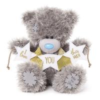9" I Love You Bunting Me To You Bear Extra Image 2 Preview
